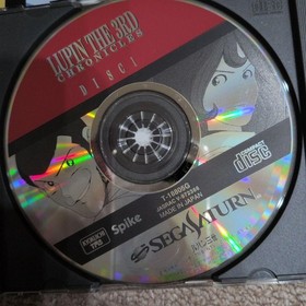 Sega Saturn Software Lupin the Third Chronicle Japanese version 21a
