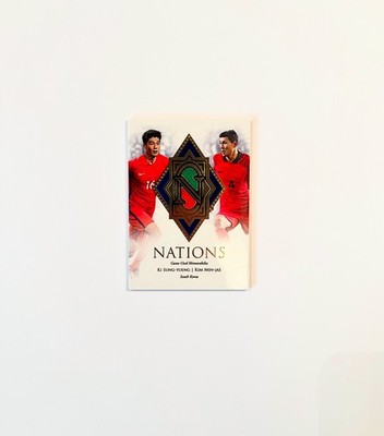 2024 Futera Unique Nostalgia Sung-Yeung/Min-Jae Nations Dual Game-Worn Patch /19