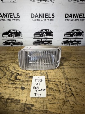 90-96 NISSAN 300ZX TT FRONT BUMPER FOG LIGHT LENS DRIVER SIDE OEM See Photos