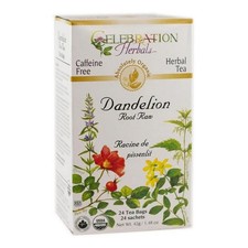Thé Cru De Racine De Pissenlit Bio 24 Sachets Par Celebration Herbals