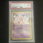 2006 POKEMON EX HOLON PHANTOMS DVD EXCLUSIVE #111 MEW PSA 8 VERY LOW POP