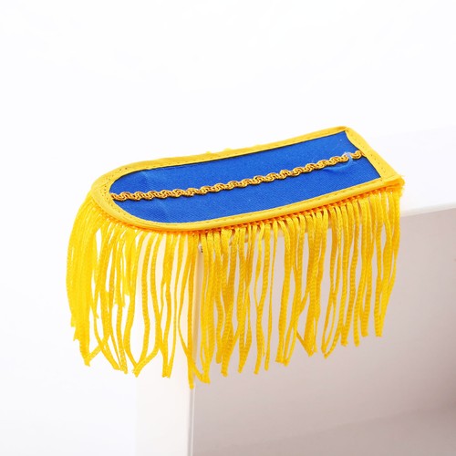 Unisex Brosche Borte Schulter Fransen Bretter Schulterklappen 1 Paar Geschenk Quaste Dekor Neu - Bild 37 von 47