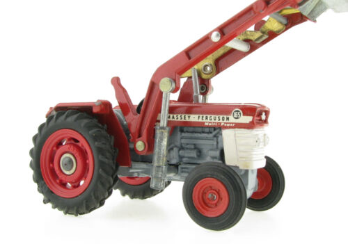Corgi Toys 69 Massey Ferguson MF 165 mit Frontlader Traktor Schlepper Model - Bild 8 von 9