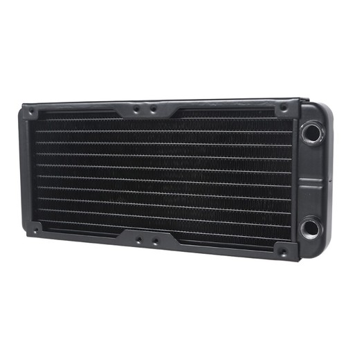 Aluminum Radiator 10 Row Tubes Heat Exchanger Radiator for CPU Water Cool System - Afbeelding 4 van 8