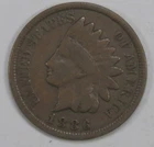 1886 Variety 2  Indian Cent VG+