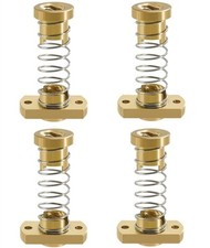 4pcs T8 Anti-Backlash Spring Loaded Nuts Elimination Gap Nut Z-axis for Upgrade