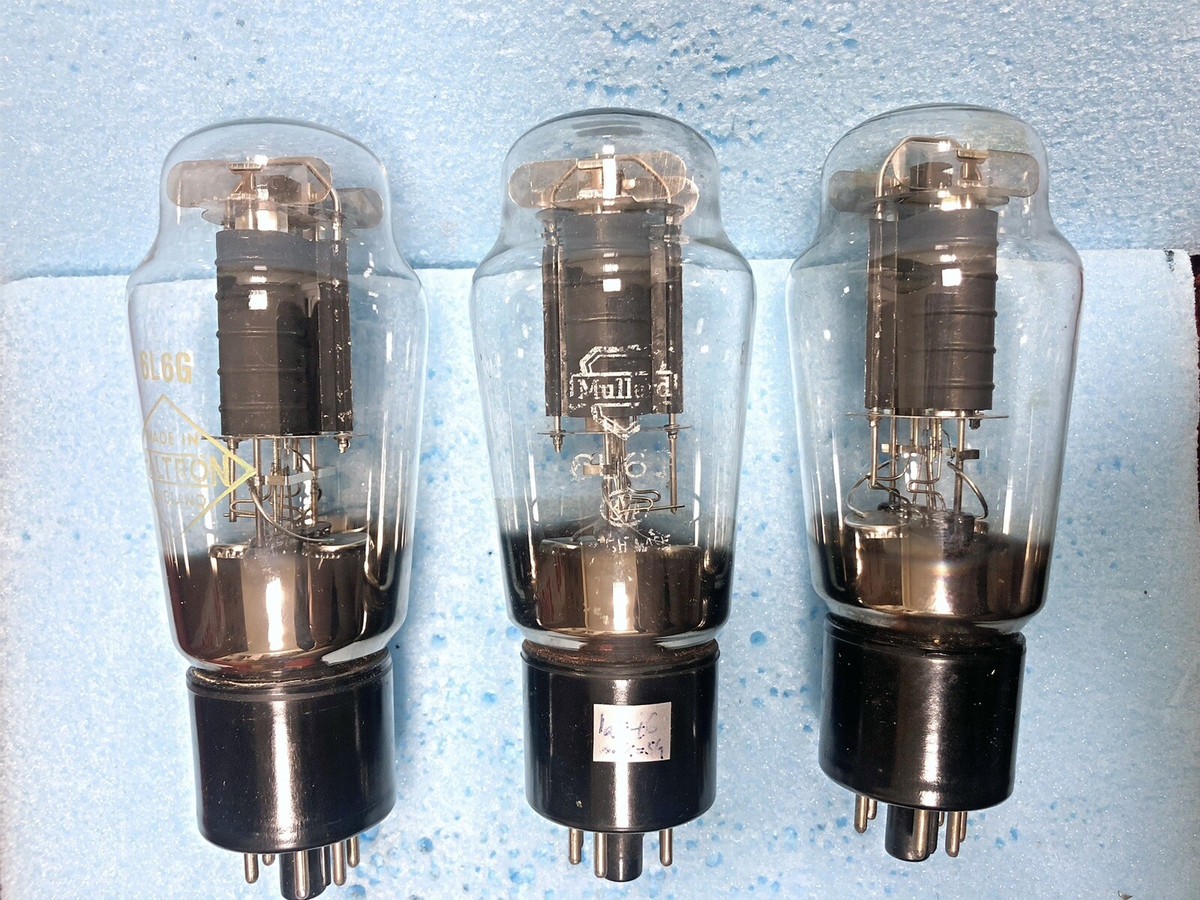 STC CV1947 KB/FE 6L6G 真空管 ペア 音響機器 オーディオ ※ジャンク