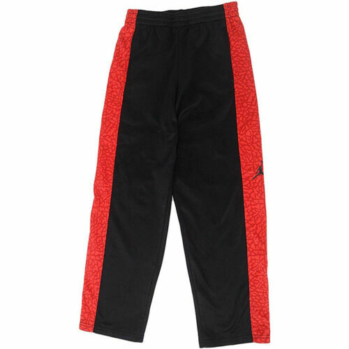 NWT $53 Nike Youth Air Jordan Jumpman Therma-Fit Sweatpants Black 851381-KR5 - Picture 3 of 4