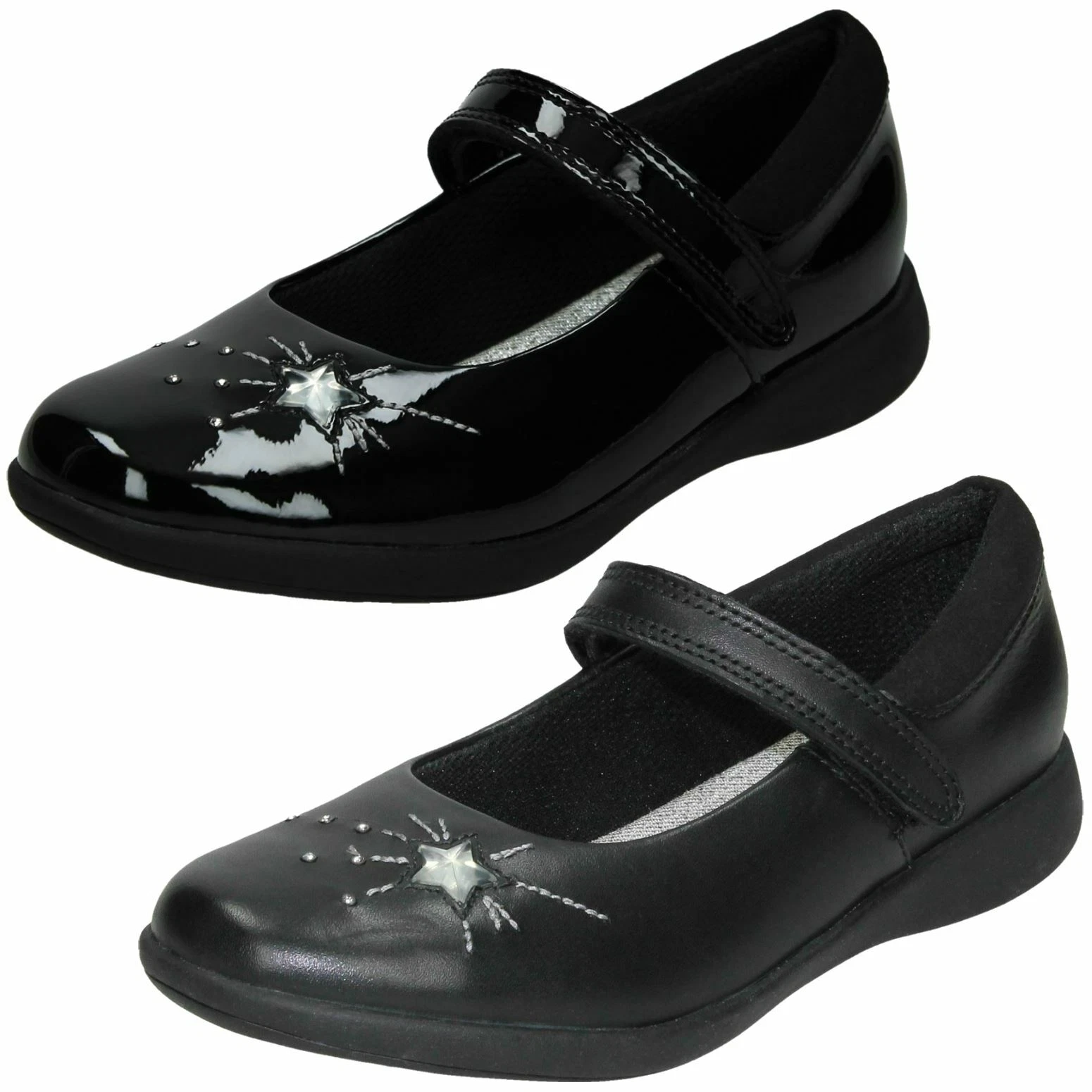 "Scarpe da scuola formali ragazze Clarks ""Etch Spark"""