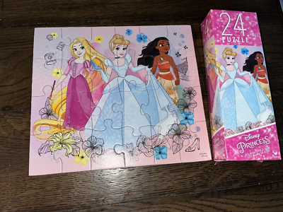 Five Disney Puzzles Mickey Mouse (100), Frozen II (100), Princess