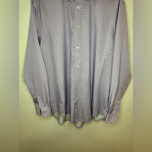 Pre-Owned XL Report Collection Purple Button Up Shirt - Picture 3 of 10