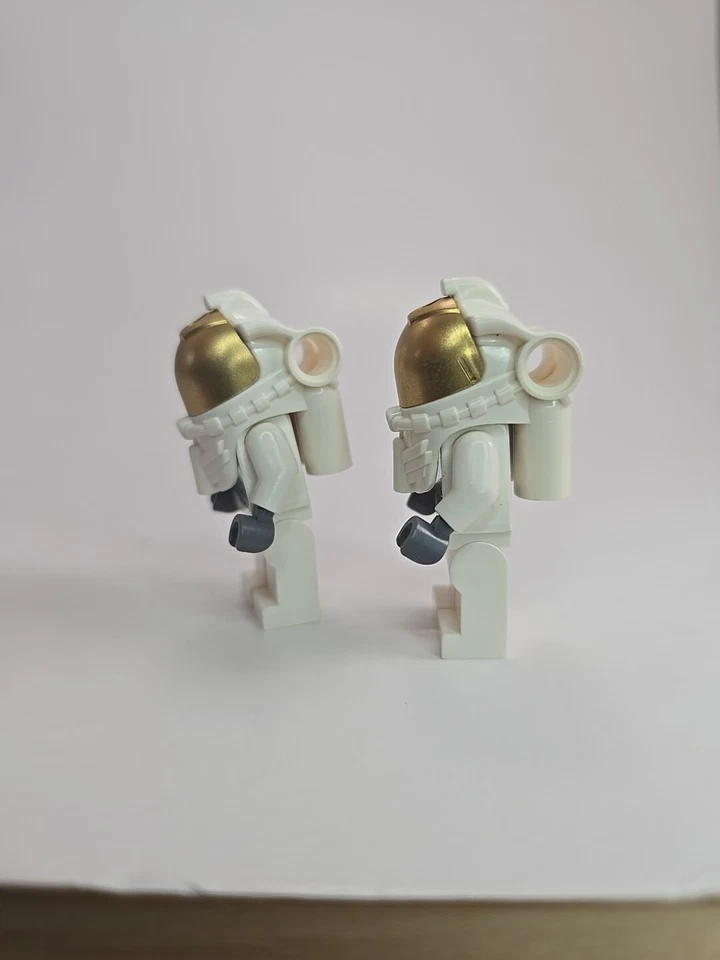 Lego cty0567-cty0568 Utility Shuttle Astronaut Minifigures -City Space Lot of 2 - Image 2 of 4