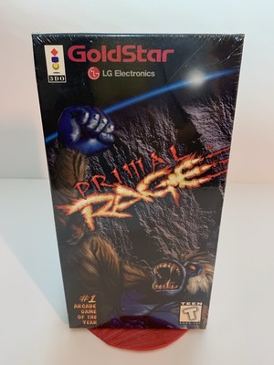 Primal Rage Goldstar 3do Brand New Factory Sealed