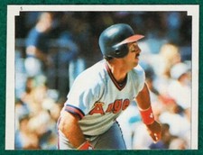 Fred Lynn (Top Half) - 1984 Topps Stickers #5 - Angels Baseball Card Sticker