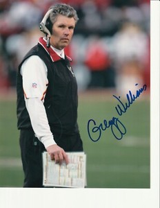 Washington Redskins Gregg Williams autographed 8 x 10 photo