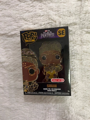 New Funko Pop Pin SE Black Panther SHURI Limited Edition Target Exclusive