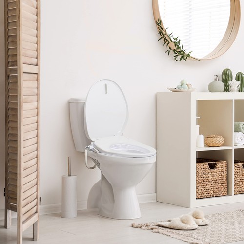 BidetMate 700S Serie Elektrischer Bidet Smart WC-Sitz mit Seitenknopf Steuerung... - Bild 6 von 9
