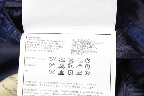 Suitsupply Lazio Single Breasted Slim / Brescia Anzug Herren UK 38 Wolle Mohair - Bild 12 von 18