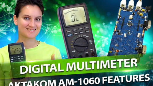 AM-1060 Digital Multimeter - Handheld, Accurate, Multi-Function FREE SHIPPING - 第 1 支影片,共 1 支