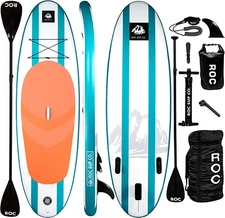 Inflatable Stand up Paddle Boards with Premium SUP Paddle Board Accessories, Wid
