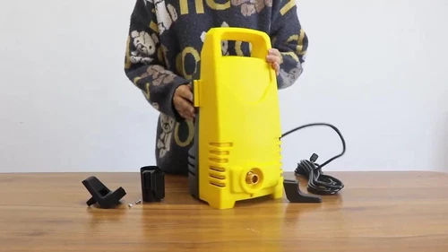 Elektro 5000W Hochdruckreiniger 500bar 6800PSI Schlauchtrommel Mit 5m Schlauch - Video 1 von 1