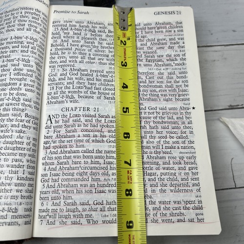 Holy Bible KJV Intercessor's Study Bible Red Letter Giant Print Royal - Picture 9 of 16