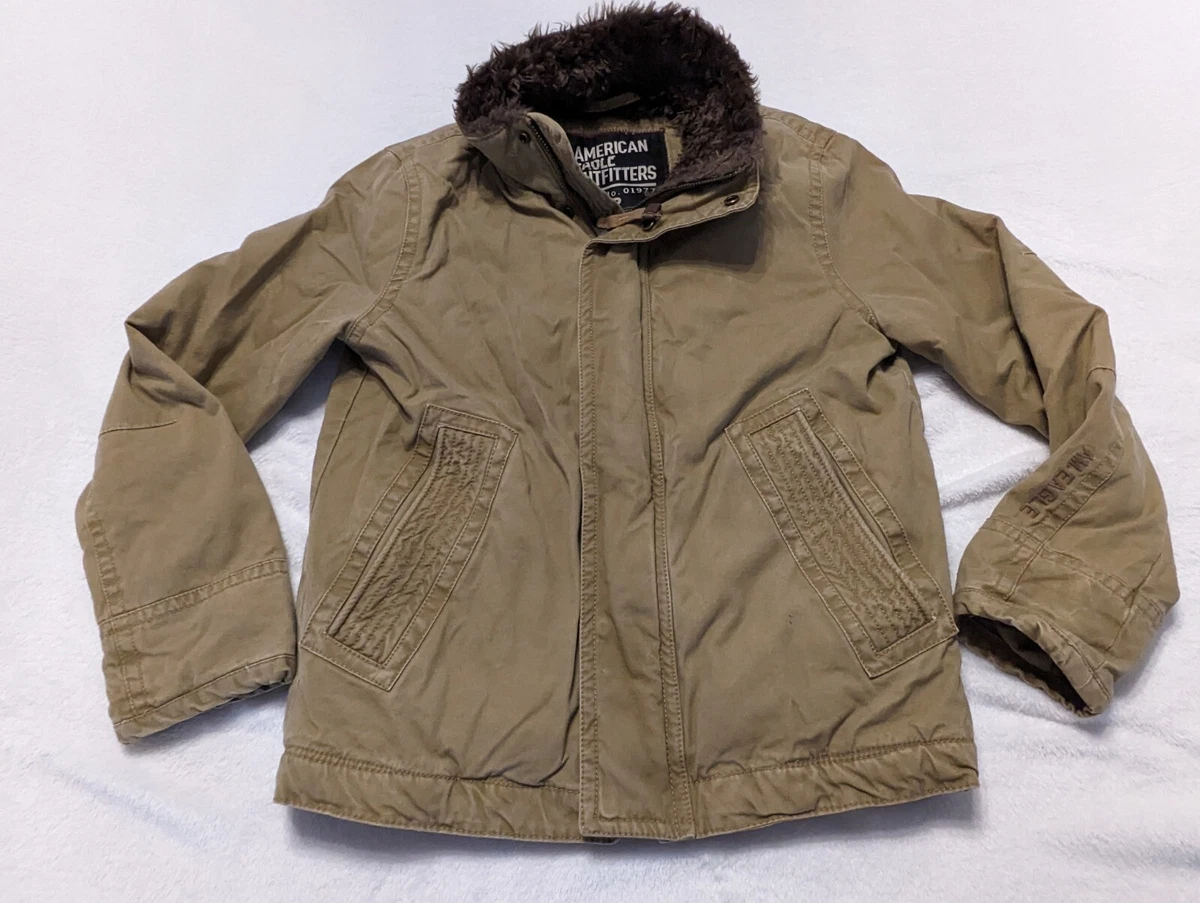 American eagle khaki clearance jacket