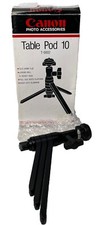 Canon Table Pod 10 T-0002 with Locking Ball Socket Head Folds Flat Aluminum