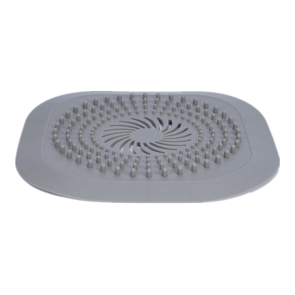 2PCS Hair Drain Catcher Drain Cover Shower Bath Plug Sink Strainer Hair
