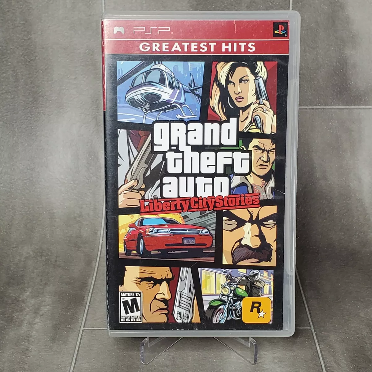 Grand Theft Auto: Liberty City Stories sony PSP 2005 Map 