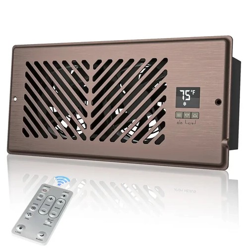 Ventilador amplificador de registro silencioso ATOM NEXUS con termostato y control remoto - NUEVO - Imagen 18 de 29