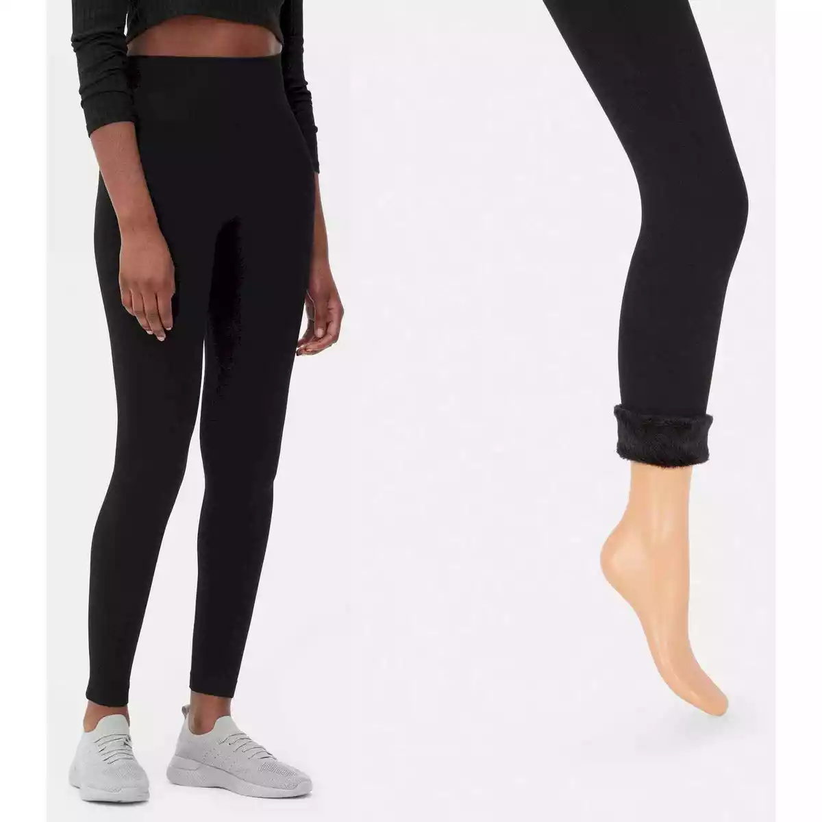 Primark, Pants & Jumpsuits, 5 Sale Primark Black Fleece Lined Leggings