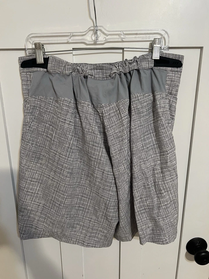 Pantalones cortos híbridos COOLIBAR Calasa Tech para hombre UPF 50+ forro talla L gris Foto 2 de 4
