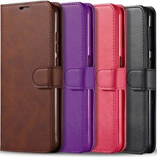 Funda tipo billetera para teléfono Samsung Galaxy A03 Core + pantalla de vidrio templado