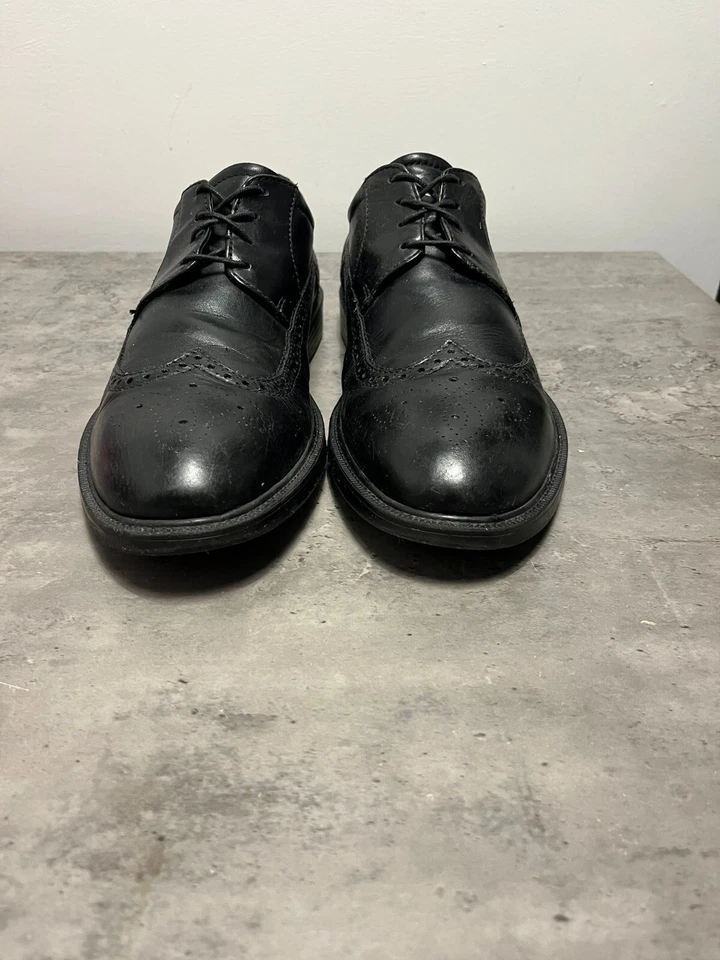 Mens shoes size 11 M&S airflex leather brogue - Image 4 of 4
