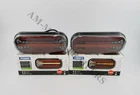 SET Rear Led Light 12-24V Dynamic Indicator Trailer Truck Recovery Caravan Van