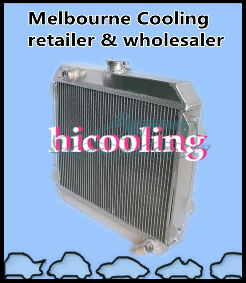 RADIADOR ALUMINIO STANZA DATSUN 510 610 710 720 L20B para NISSAN 3 FILAS Manual Foto 3 de 4