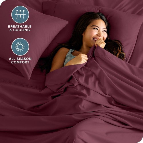Bare Home Microfiber Sheet Sets - Premium 1800 Collection - Deep Pockets - Picture 31 of 315