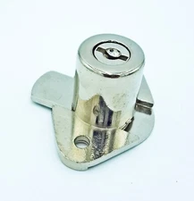 National C8702 Drawer Lock Keyed Alike NT3 Silver Finish