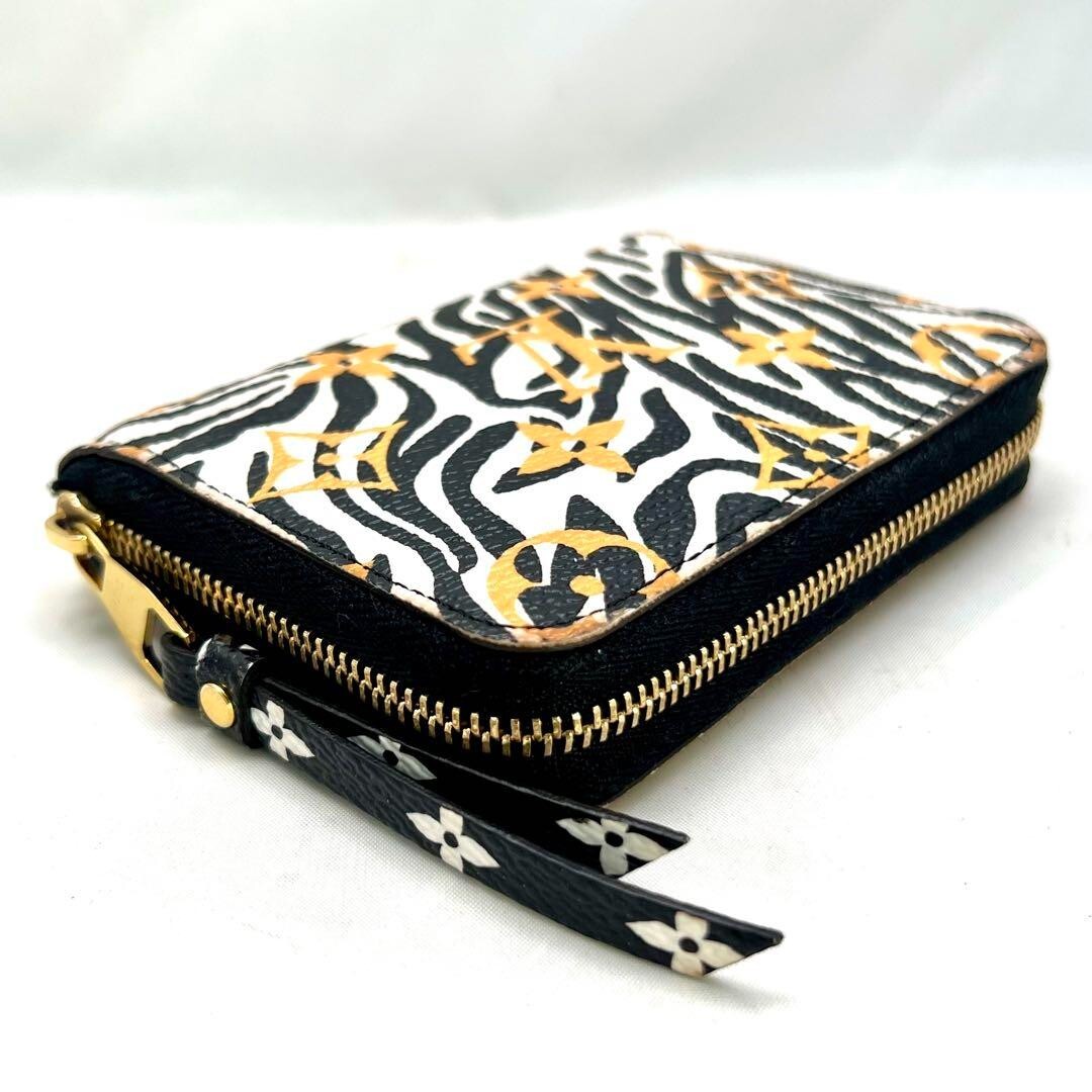 Louis Vuitton Monogram Jungle Zippy Ivory Coin Purse