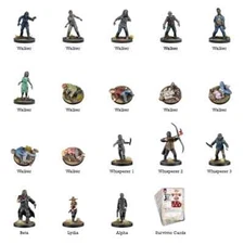 The Walking Dead All Out War Miniatures Game The Whisperers Collection