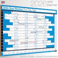 2026 Wall Planner Calendar Wall Chart Calender Holidays ✔WIDEST RANGE ON EBAY