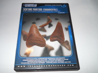 Texture Painting Fundamentals DVD Artist Special Effects Human Head Face Detail