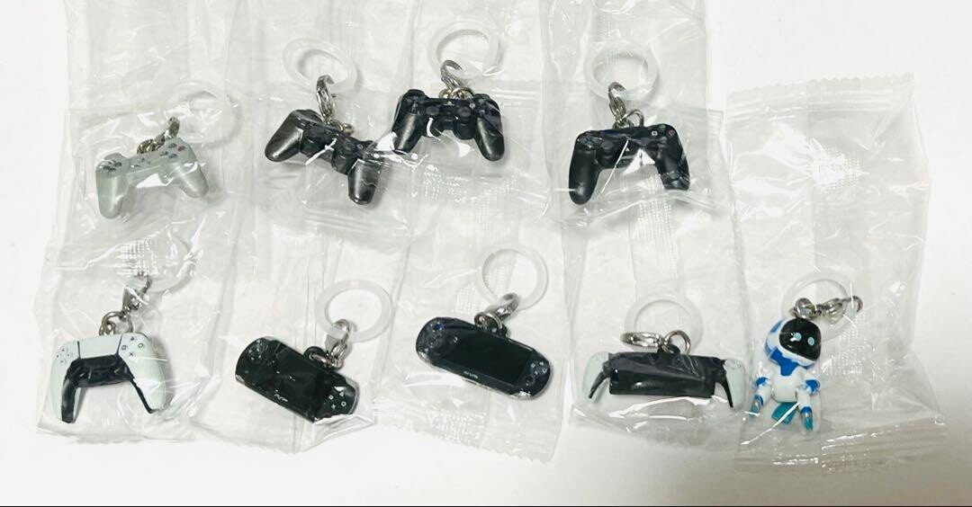 SONY - gacha PlayStation Marker Accessorie Complete set 9 Capsule Toy