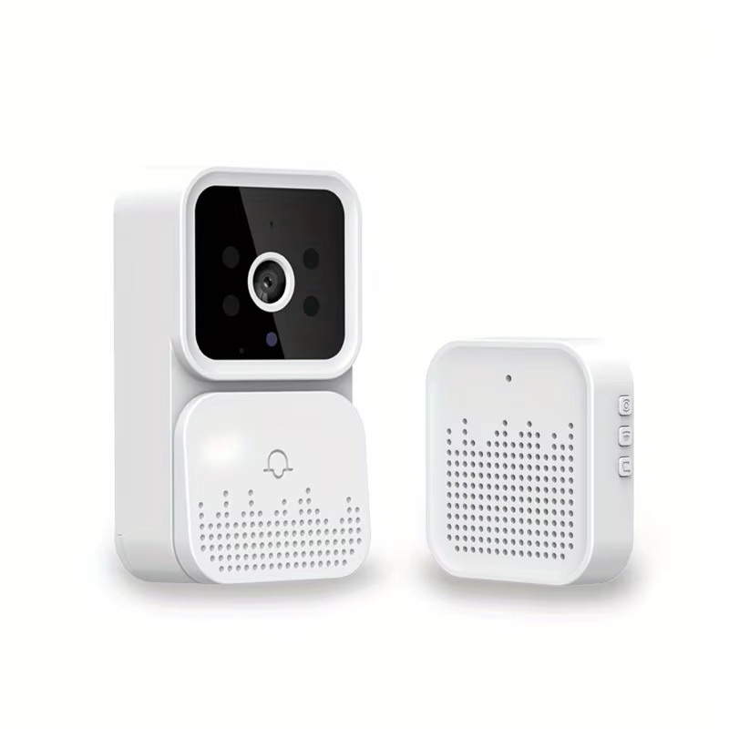 Wireless Smart Video Doorbell 2.4G WiFi, Night Vision, 2-Way Audio, SD/Cloud