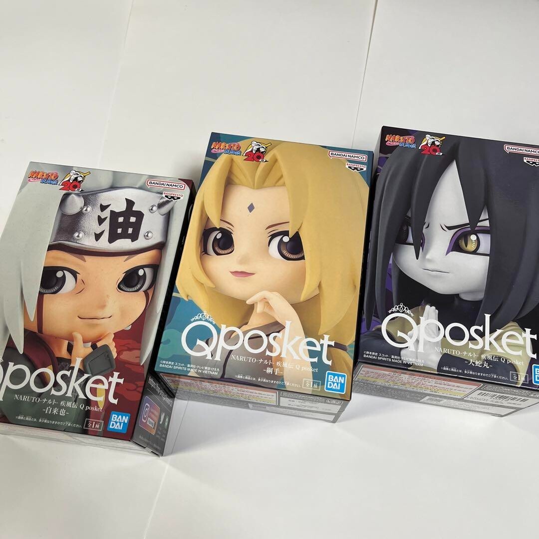 Qposket まとめ売り 48体セット NARUTO Shippuden Qposket Figure Set Jiraiya Tsunade