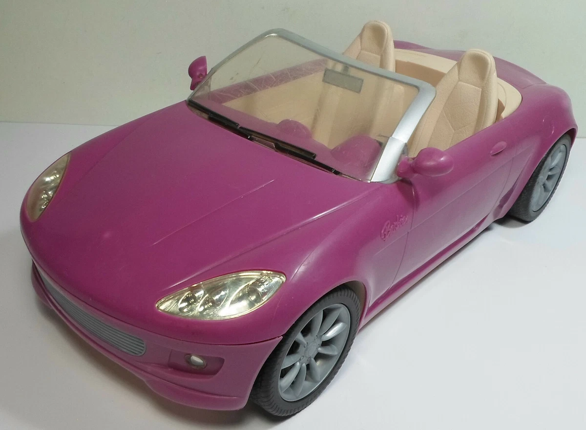 Purple barbie sales car