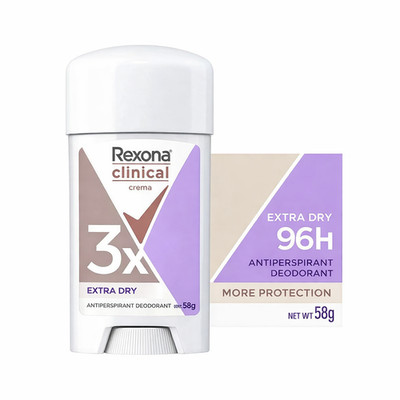 Rexona clinical extra dry antiperspirant cream for women 58 g