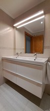 Conjunto mueble baño con lavabo de 2 seno…