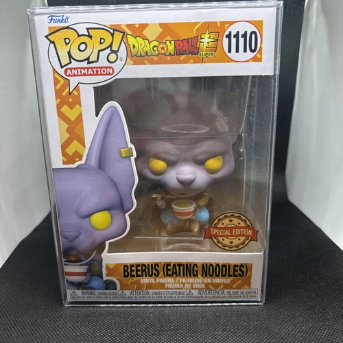Funko Pop! Vinyl: Dragon Ball - Beerus (Eating Noodles) - Hot Topic () #1110